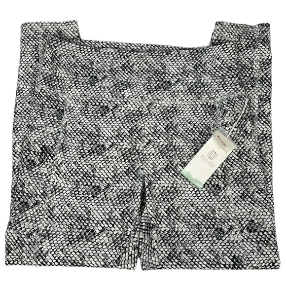 Balance Collection New XL White Tonel Snake Print Side Seam Pocket Soft Legging - Picture 1 of 6